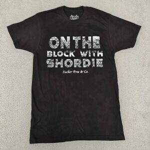 Captain Hook On The Block‎ With Shordie Shirt Mens Medium Black Tour Graphic Tee